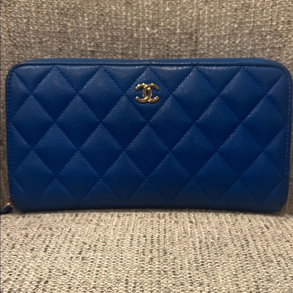 Chanel Cobalt Wallet